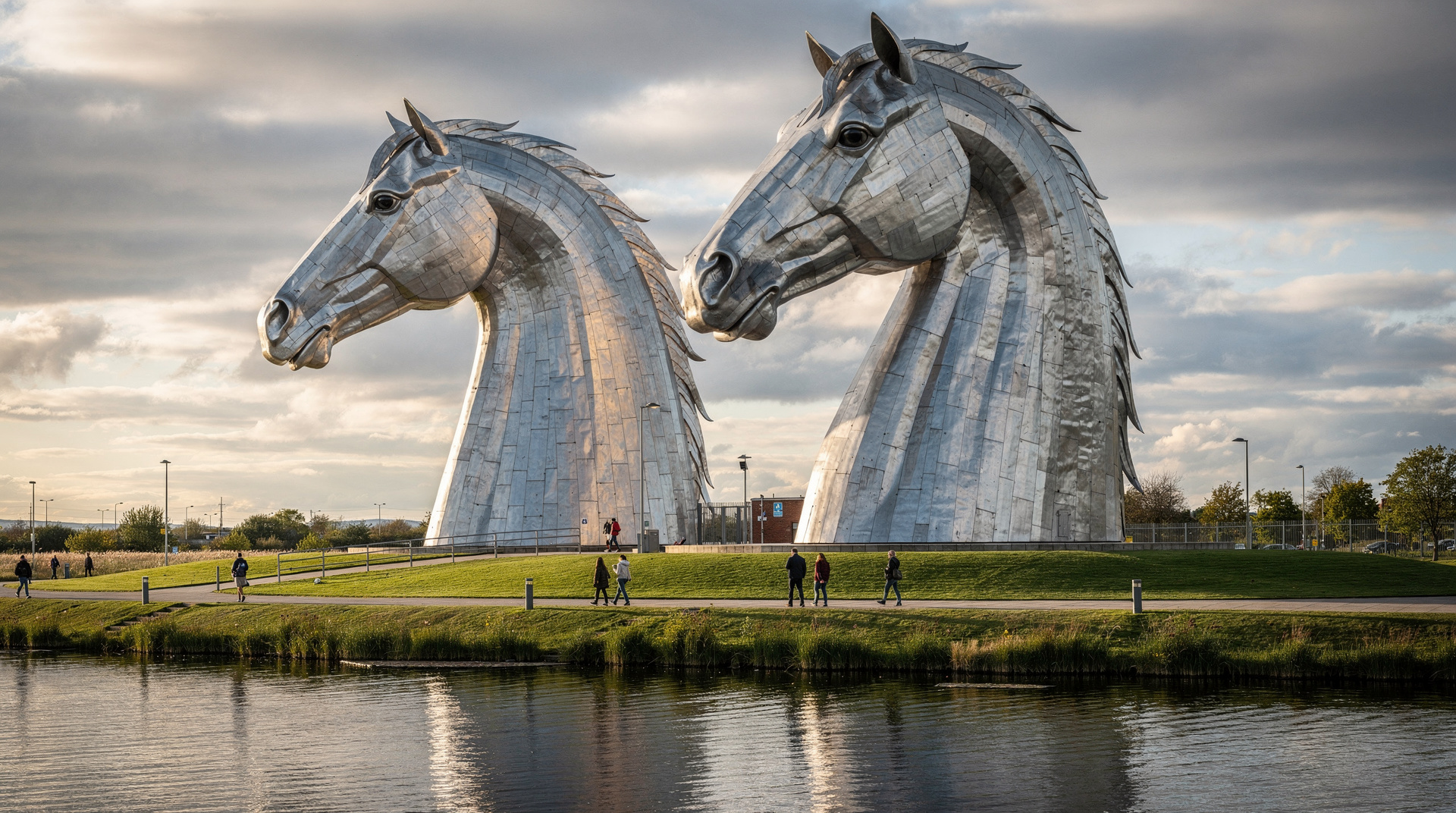 Falkirk y los Kelpies, Scotland