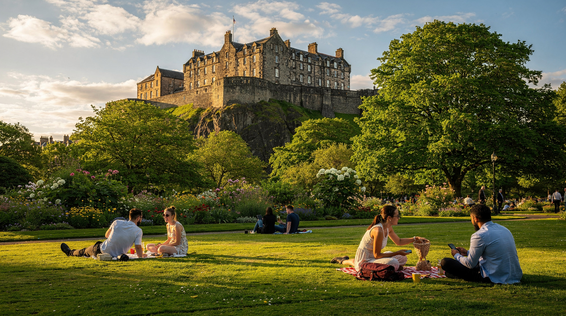 Edinburgh im Sommer: Was man erwartet und wie man plant — Edinburgh im Sommer (Juni–August): lange Tage, Fringe, Tattoo und maximale Besuc