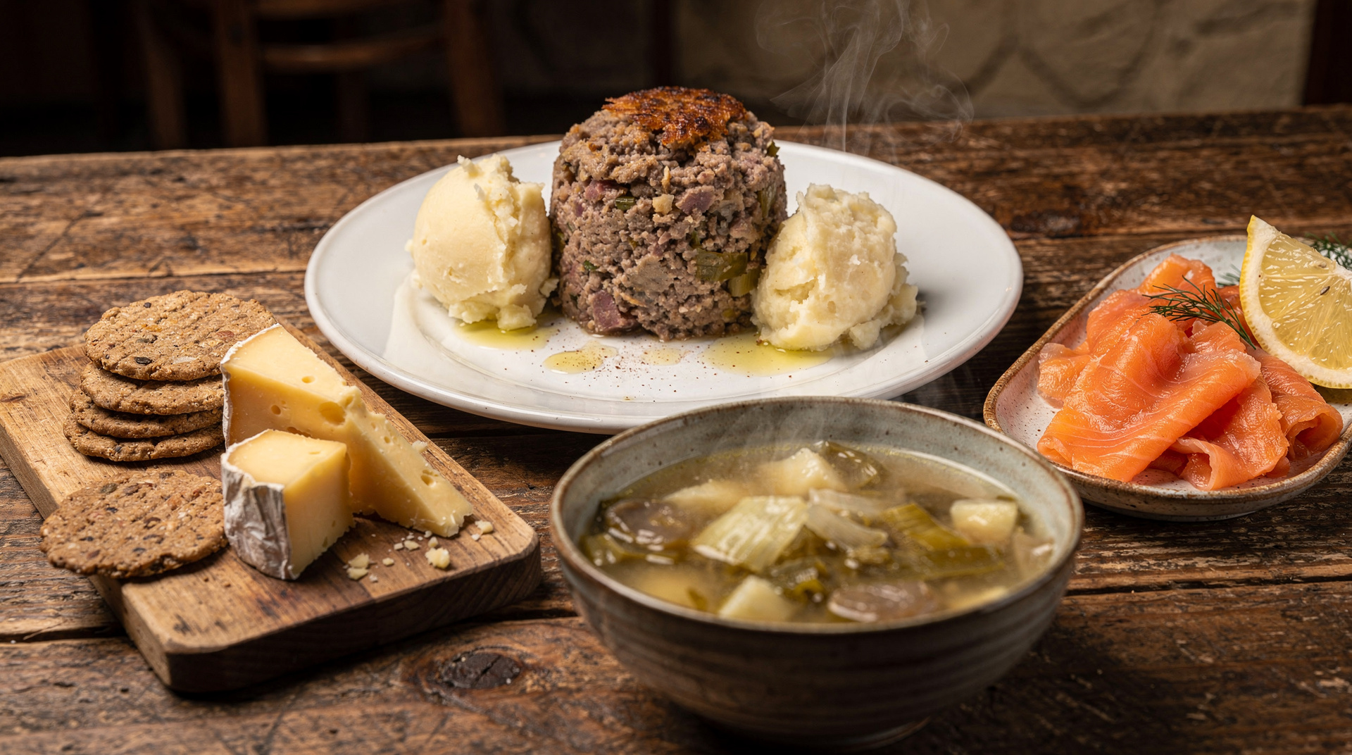 Edinburgh: food tour with Scotch, haggis, secret dish & more